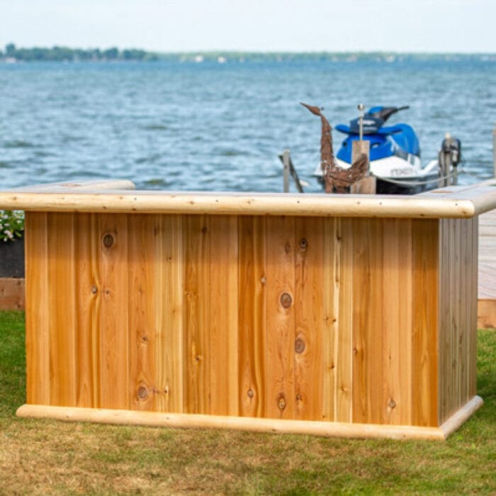 outdoor patio bar