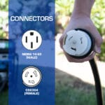 50-Amp 6-Gauge | Heavy Duty Generator Power Cord for Electric Sauna Heater - Image 5