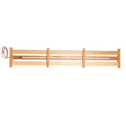 lighted sauna backrest