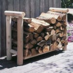 firewood rack outdoor