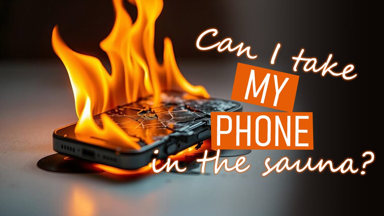 can i take my phone in the sauna