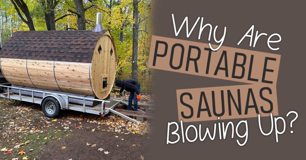 portable saunas