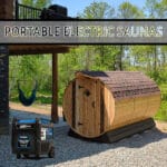 Sauna Electric Heater Generator | 11,000 Watt Portable | Dual Fuel Inverter w/ CO Alert - Image 12
