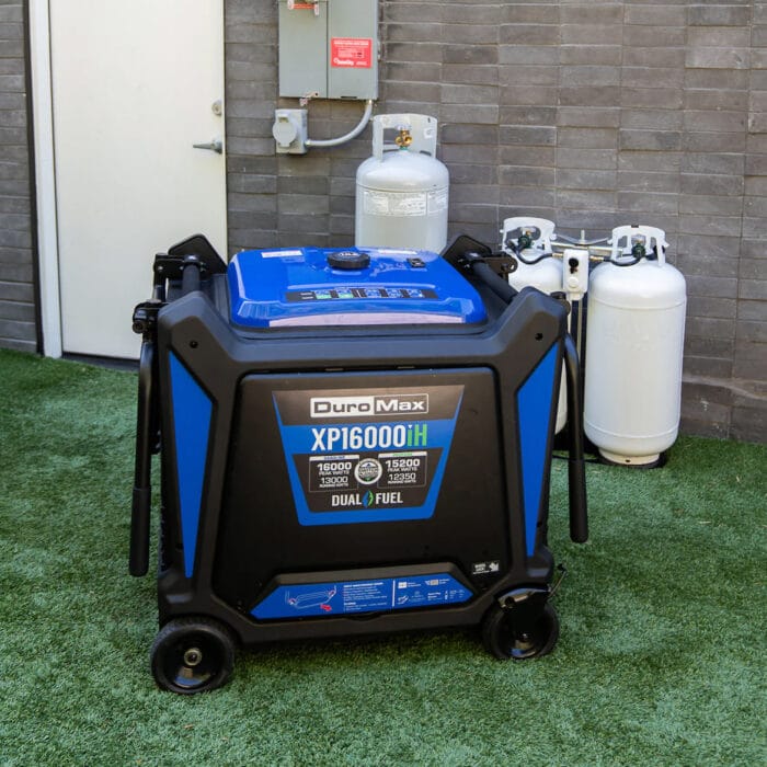 Large capacity inverter generator for off-grid living and mobile wellness