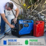 Cold Plunge Generator | 7,000 Watt Portable | Dual Fuel Inverter w/ CO Alert - Image 3