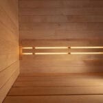 modern luxury sauna
