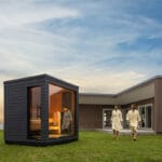 luxury sauna room