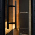 luxury outdoor sauna