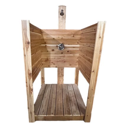 outdoor shower
