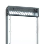 Illustration of Saunum AirSolo 70 air circulation improving heat distribution in sauna.