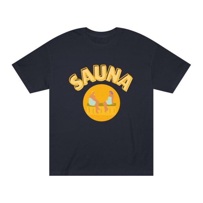 "Sauna Sun" | American Apparel Sauna Shirt | Unisex Classic Tee - Image 4