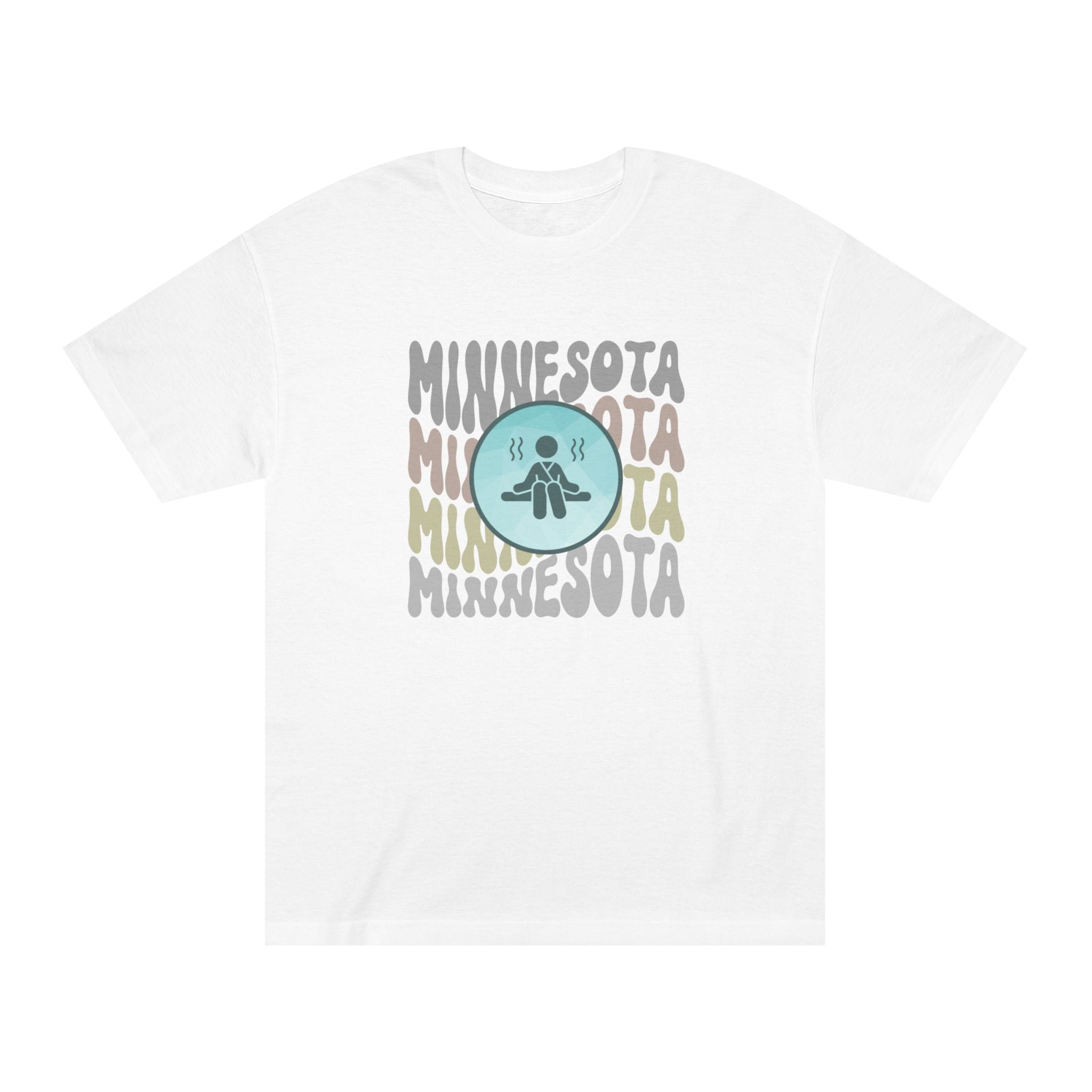 1065832283495674401_2048.jpeg "Minnesota" | American Apparel Sauna Shirt | Unisex Classic Tee - Image 1