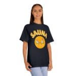 "Sauna Sun" | American Apparel Sauna Shirt | Unisex Classic Tee - Image 11