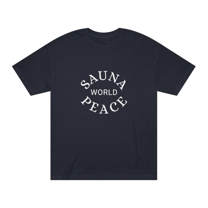 "Sauna World Peace" | American Apparel Sauna Shirt | Unisex Classic Tee - Image 4