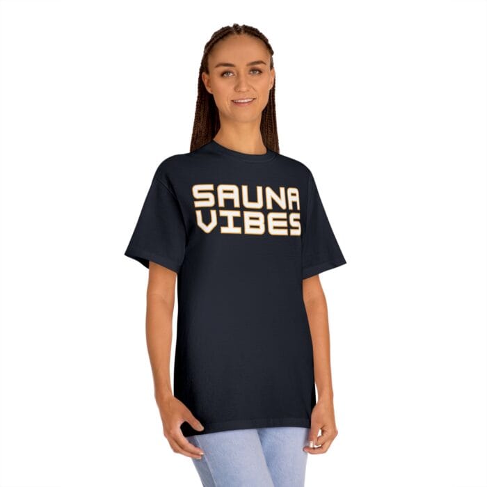 "Sauna Vibes" | American Apparel Sauna Shirt | Unisex Classic Tee - Image 11