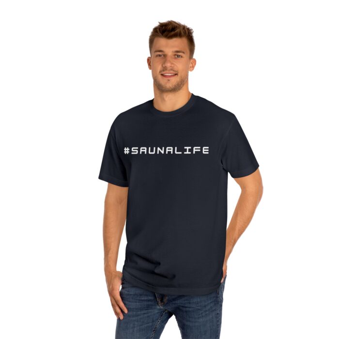 "Sauna Life" | American Apparel Sauna Shirt | Unisex Classic Tee - Image 12