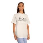 "Sauna Happy Hour" | American Apparel Sauna Shirt | Unisex Classic Tee - Image 9
