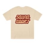 "Sauna Addict" | American Apparel Sauna Shirt | Unisex Classic Tee - Image 2