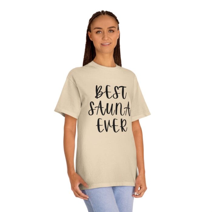 "Best Sauna Ever" | American Apparel Sauna Shirt | Unisex Classic Tee - Image 7