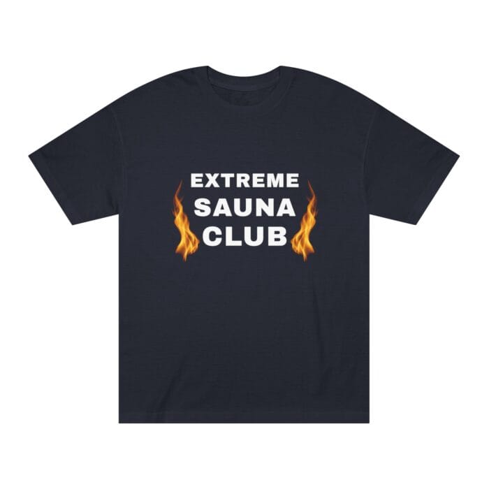 "Extreme Sauna Club" | American Apparel Sauna Shirt | Unisex Classic Tee - Image 4