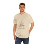 "Let's Get Steamy" | American Apparel Sauna Shirt | Unisex Classic Tee - Image 6