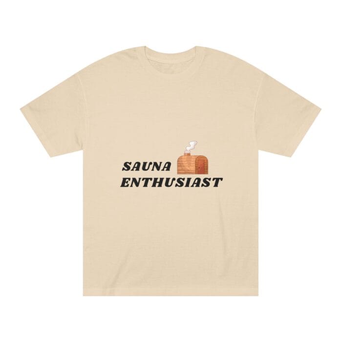 "Sauna Enthusiast" | American Apparel Sauna Shirt | Unisex Classic Tee - Image 2