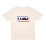 "Sauna Design" | American Apparel Sauna Shirt | Unisex Classic Tee - Image 3