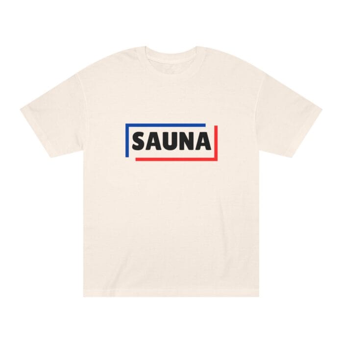 "Sauna Design" | American Apparel Sauna Shirt | Unisex Classic Tee - Image 3
