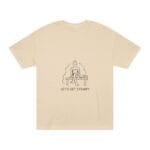 "Let's Get Steamy" | American Apparel Sauna Shirt | Unisex Classic Tee - Image 4