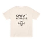 "Sweat Happens" | American Apparel Sauna Shirt | Unisex Classic Tee - Image 7