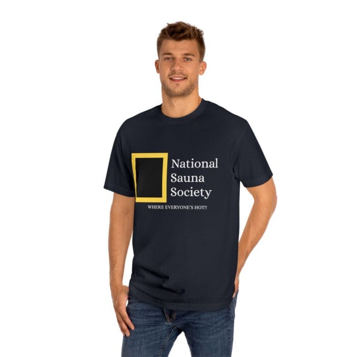 "National Sauna Society" | American Apparel Sauna Shirt | Unisex Classic Tee - Image 12