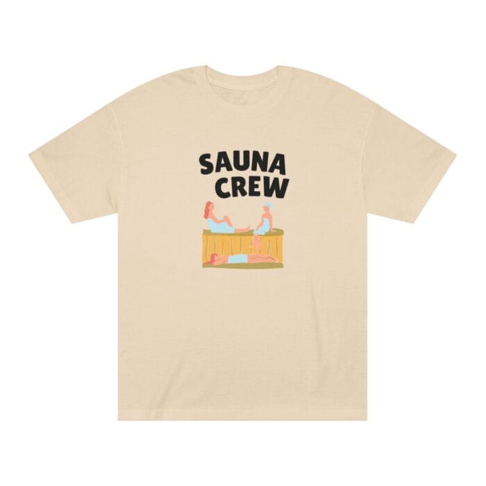 "Sauna Crew" | American Apparel Sauna Shirt | Unisex Classic Tee - Image 2