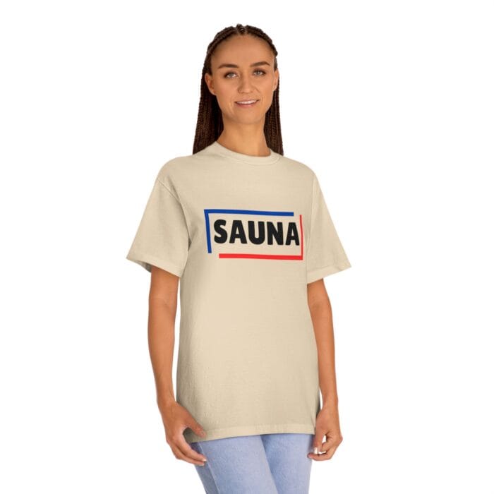 "Sauna Design" | American Apparel Sauna Shirt | Unisex Classic Tee - Image 7