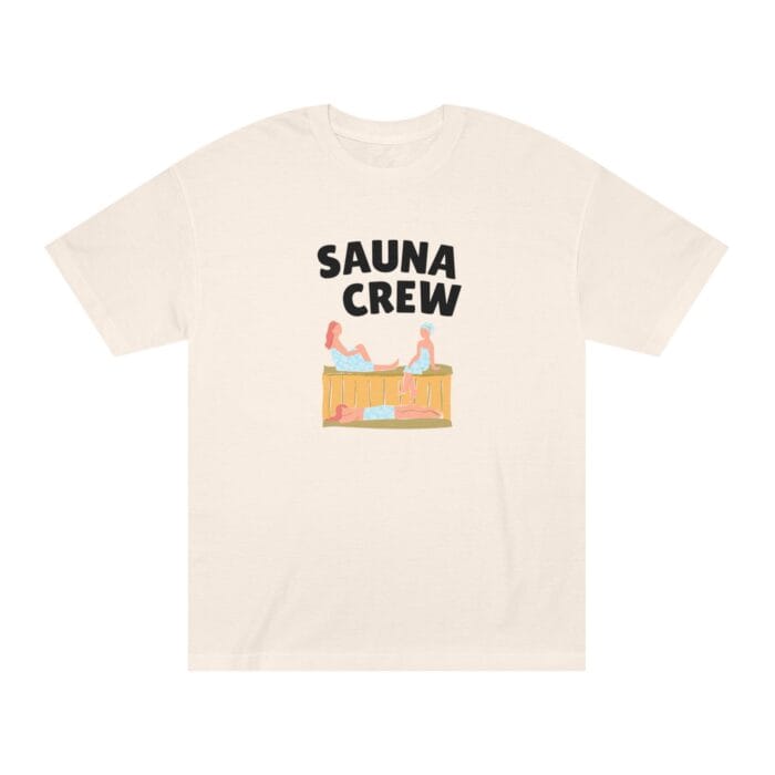 "Sauna Crew" | American Apparel Sauna Shirt | Unisex Classic Tee - Image 3