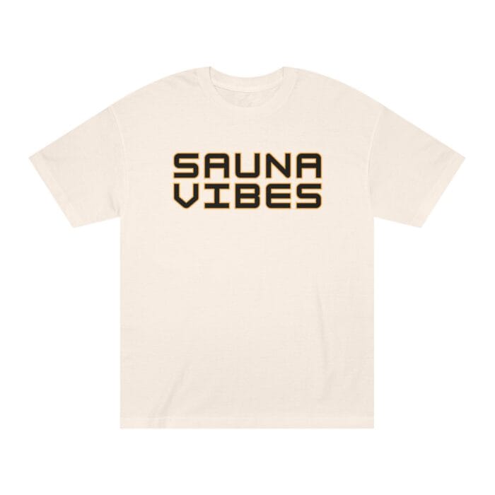 "Sauna Vibes" | American Apparel Sauna Shirt | Unisex Classic Tee - Image 3