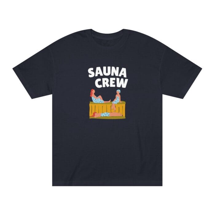 "Sauna Crew" | American Apparel Sauna Shirt | Unisex Classic Tee - Image 4