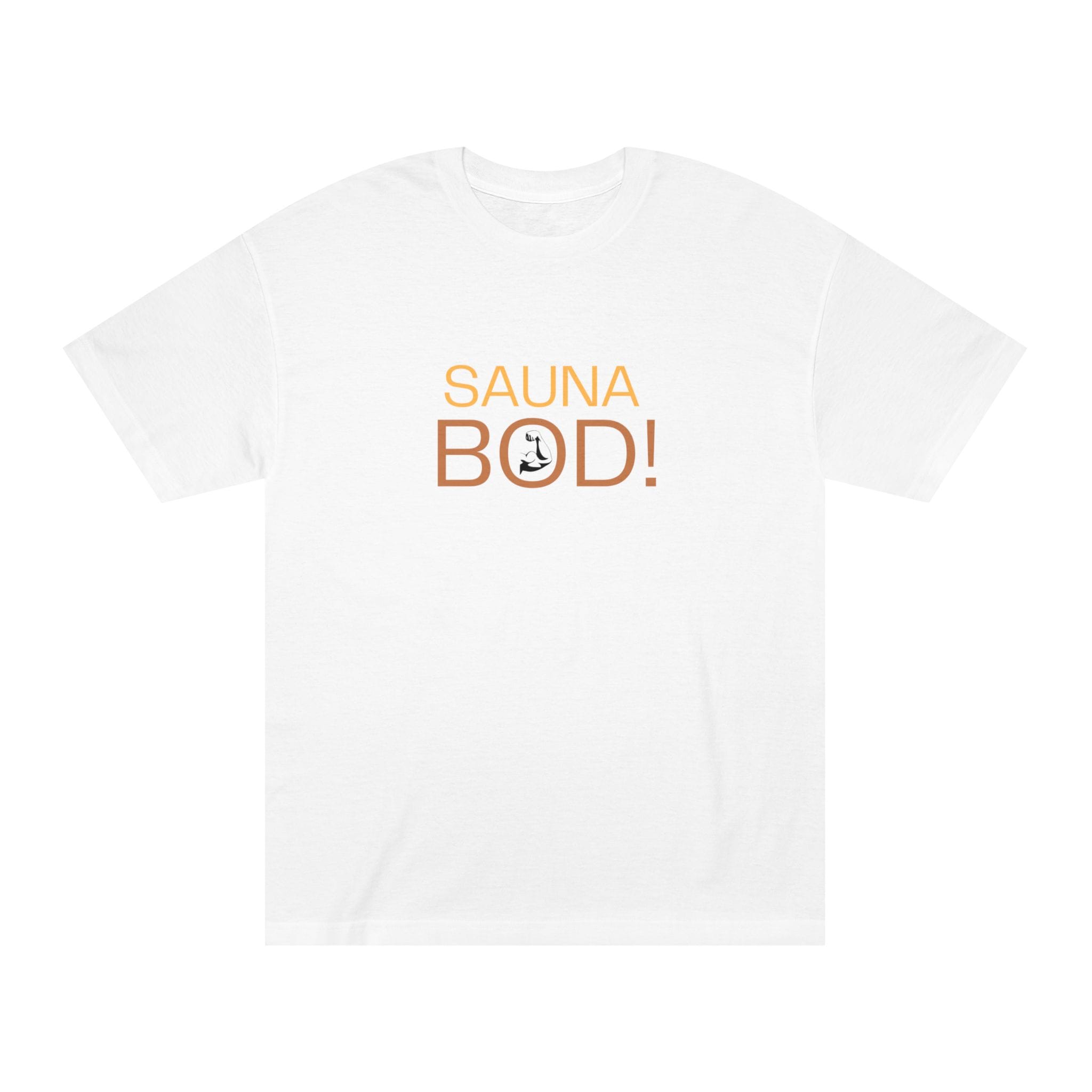 15104961870249397608_2048.jpeg "Sauna Bod" | American Apparel Sauna Shirt | Unisex Classic Tee - Image 1
