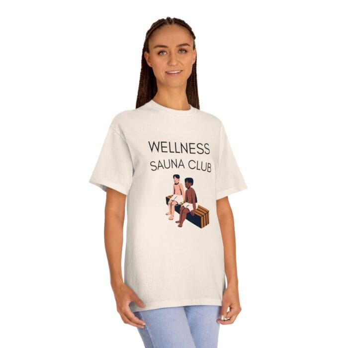 "Wellness Sauna Club" | American Apparel Sauna Shirt | Unisex Classic Tee - Image 9