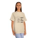 "Sweat The Stress Away" | American Apparel Sauna Shirt | Unisex Classic Tee - Image 5