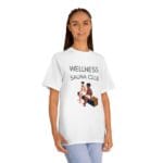 "Wellness Sauna Club" | American Apparel Sauna Shirt | Unisex Classic Tee - Image 5