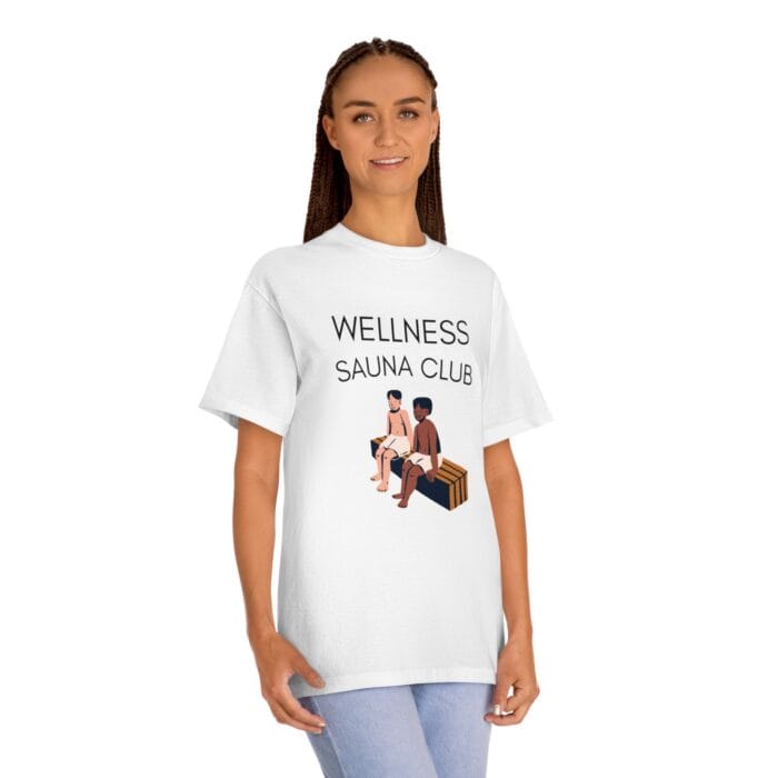 "Wellness Sauna Club" | American Apparel Sauna Shirt | Unisex Classic Tee - Image 5