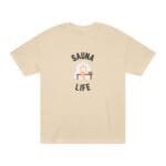 "Sauna Life" | American Apparel Sauna Shirt | Unisex Classic Tee - Image 2