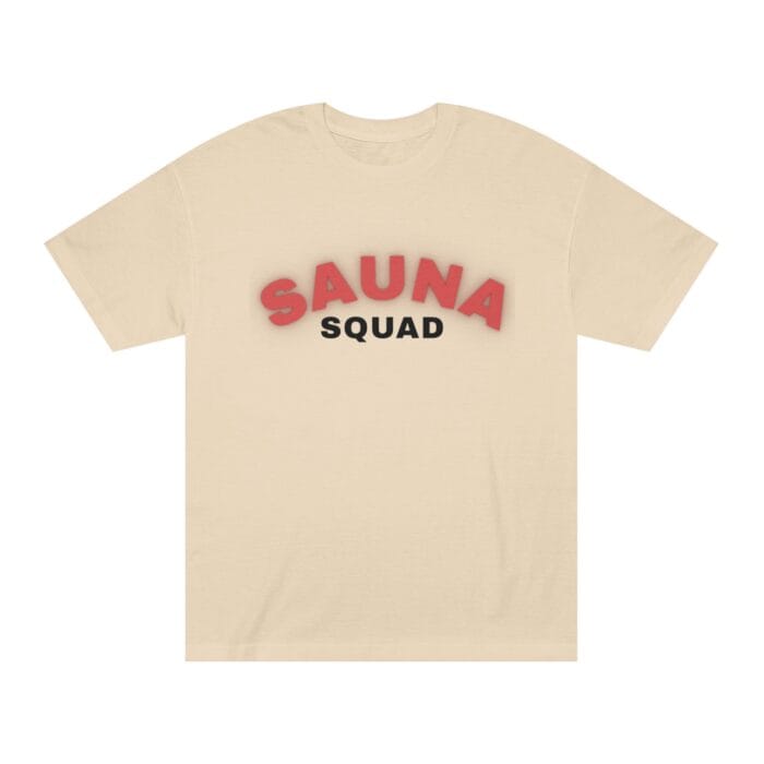 "Sauna Squad" | American Apparel Sauna Shirt | Unisex Classic Tee - Image 2