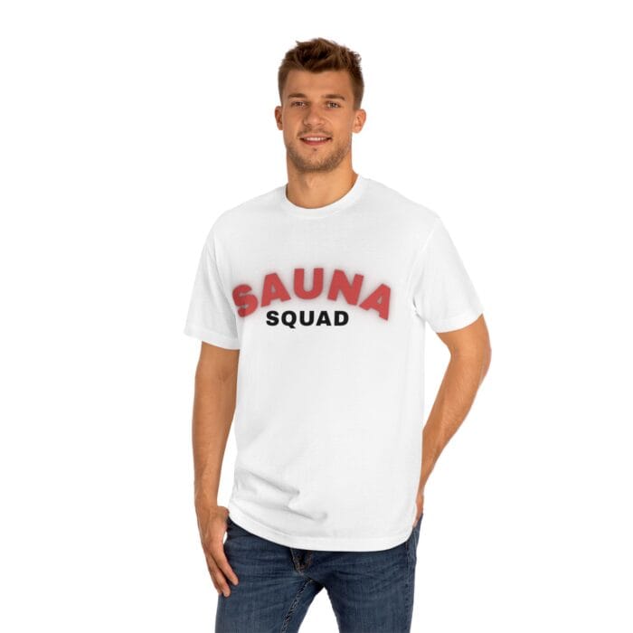 "Sauna Squad" | American Apparel Sauna Shirt | Unisex Classic Tee - Image 6