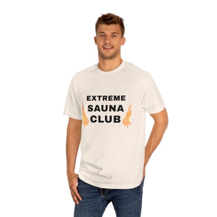 "Extreme Sauna Club" | American Apparel Sauna Shirt | Unisex Classic Tee - Image 10