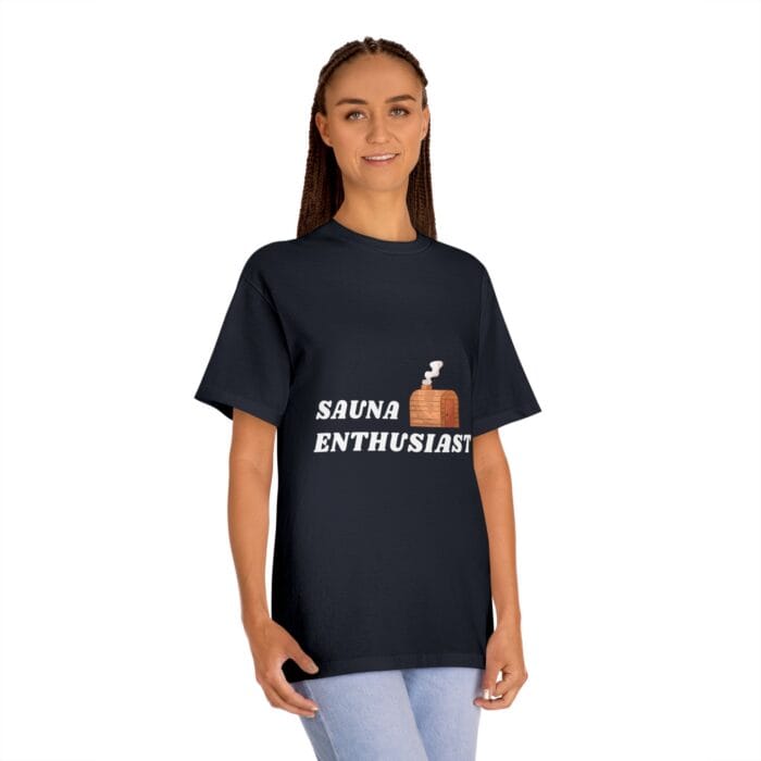 "Sauna Enthusiast" | American Apparel Sauna Shirt | Unisex Classic Tee - Image 11