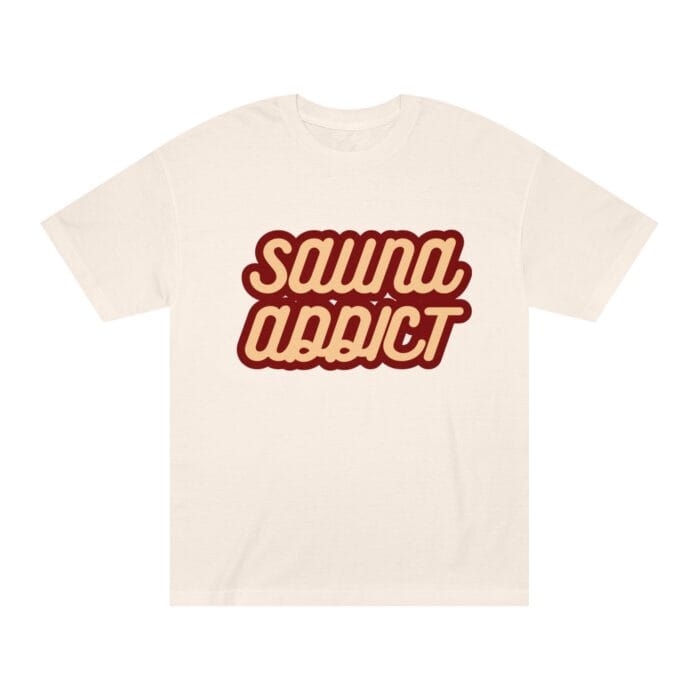 "Sauna Addict" | American Apparel Sauna Shirt | Unisex Classic Tee - Image 3