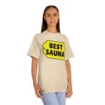 "Best Sauna" | American Apparel Sauna Shirt | Unisex Classic Tee - Image 7