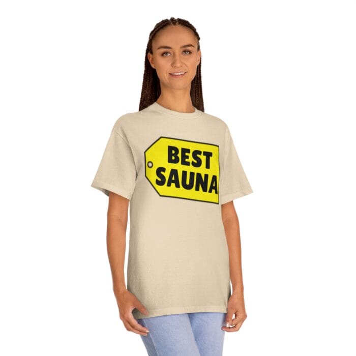 "Best Sauna" | American Apparel Sauna Shirt | Unisex Classic Tee - Image 7