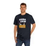 "Sauna Crew" | American Apparel Sauna Shirt | Unisex Classic Tee - Image 12